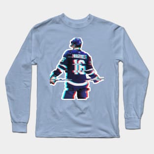 Mitch Marner Glitchy Long Sleeve T-Shirt